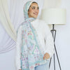 Chi-Chi CHiffon - Off White - Green