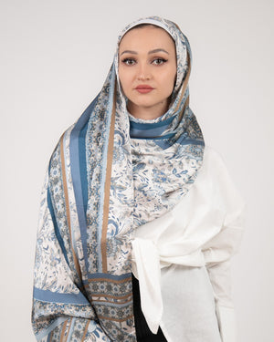 Tie Shop | Printed Satin Scarf 