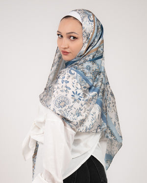 Tie Shop | Printed Satin Scarf 