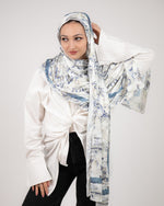 Tie Shop | Printed Satin Scarf 