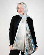 Tie Shop | Printed Satin Scarf – Elegant Satin Hijab
