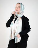 Tie Shop | Printed Satin Scarf – Elegant Satin Hijab