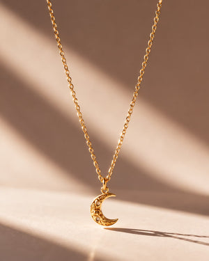 Moon Pendant Necklace
