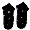 Women Socks - Black - White