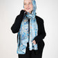 Tie Shop | Printed Satin Scarf – Elegant Satin Hijab