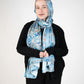 Tie Shop | Printed Satin Scarf – Elegant Satin Hijab