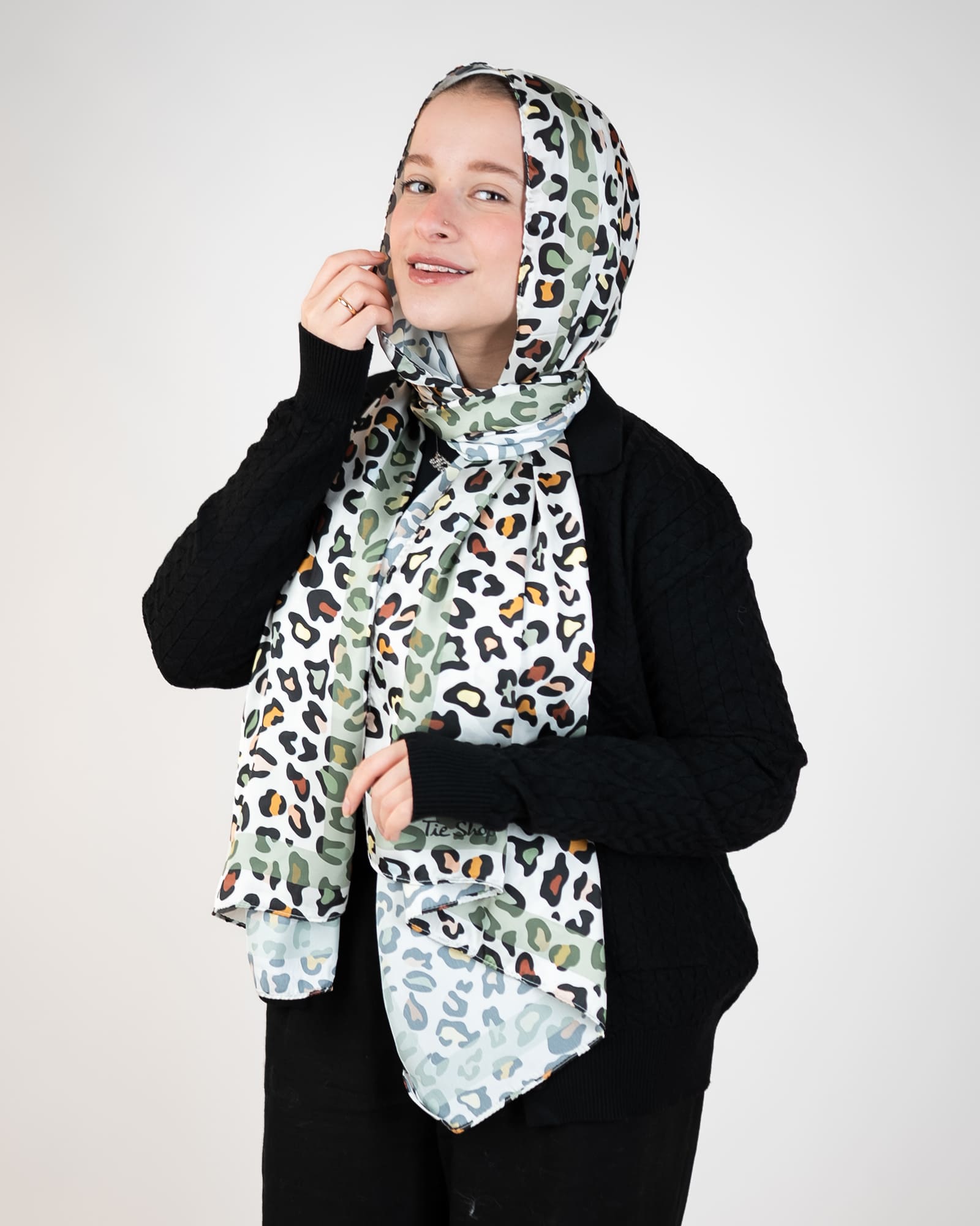 Tie Shop | Printed Satin Scarf