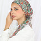 Square Printed Crepe Chiffon
