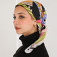 Square Printed Crepe Chiffon