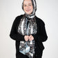 Tie Shop | Printed Satin Scarf – Elegant Satin Hijab