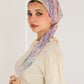 Square Printed Crepe Chiffon
