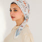 Square Printed Crepe Chiffon