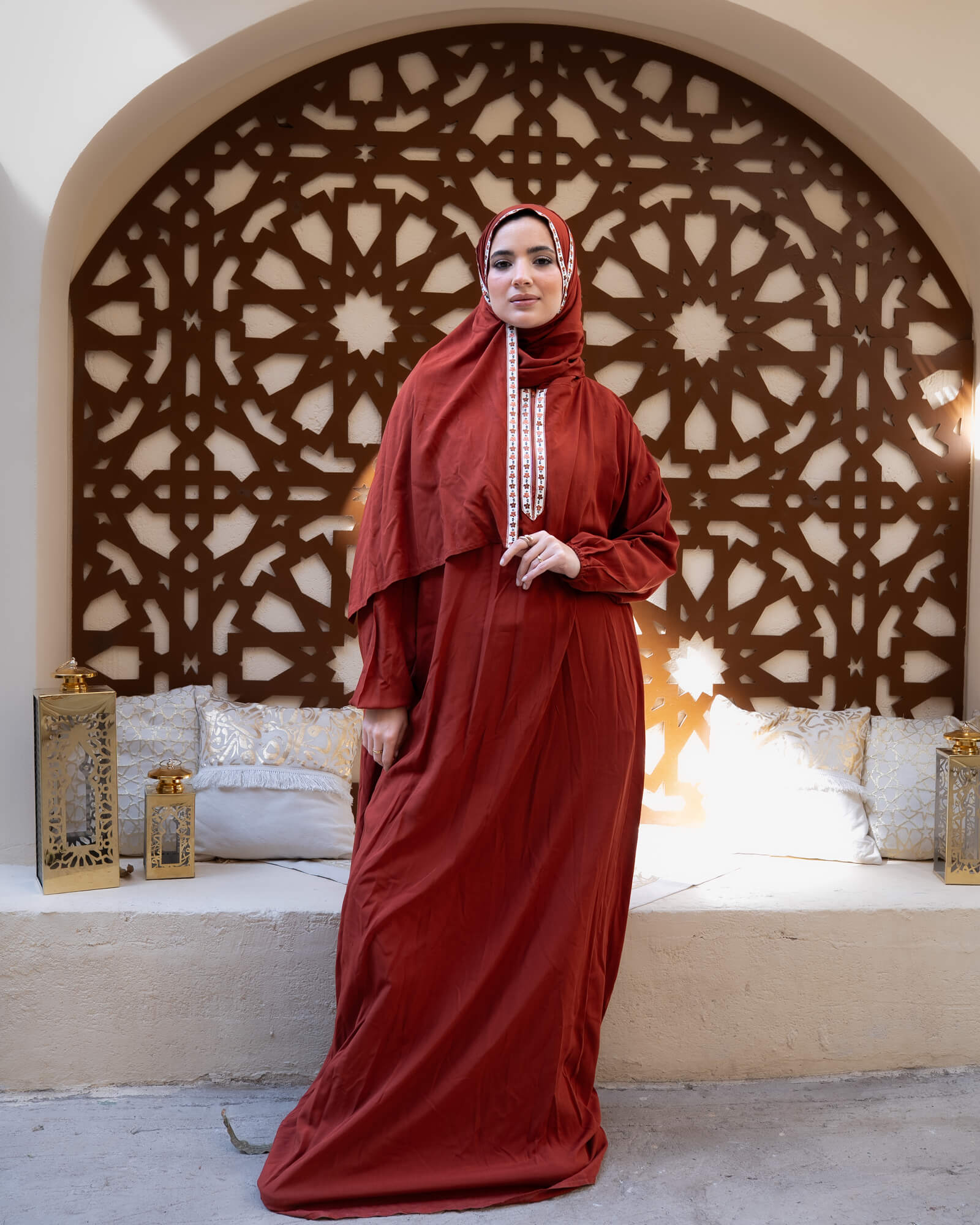 Tie Shop | Plain Viscose Isdal for Women | Ramadan