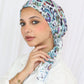Square Printed Crepe Chiffon