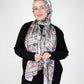 Tie Shop | Printed Satin Scarf – Elegant Satin Hijab