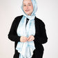 Tie Shop | Printed Satin Scarf – Elegant Satin Hijab