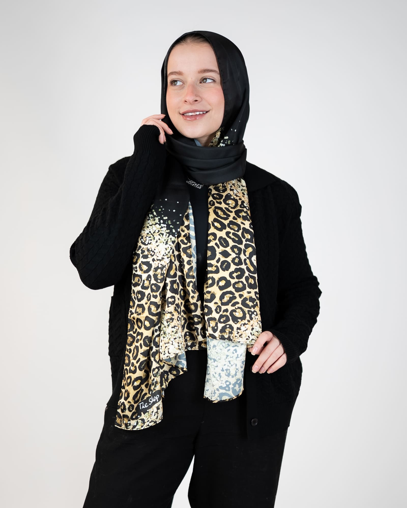 Tie Shop | Printed Satin Scarf