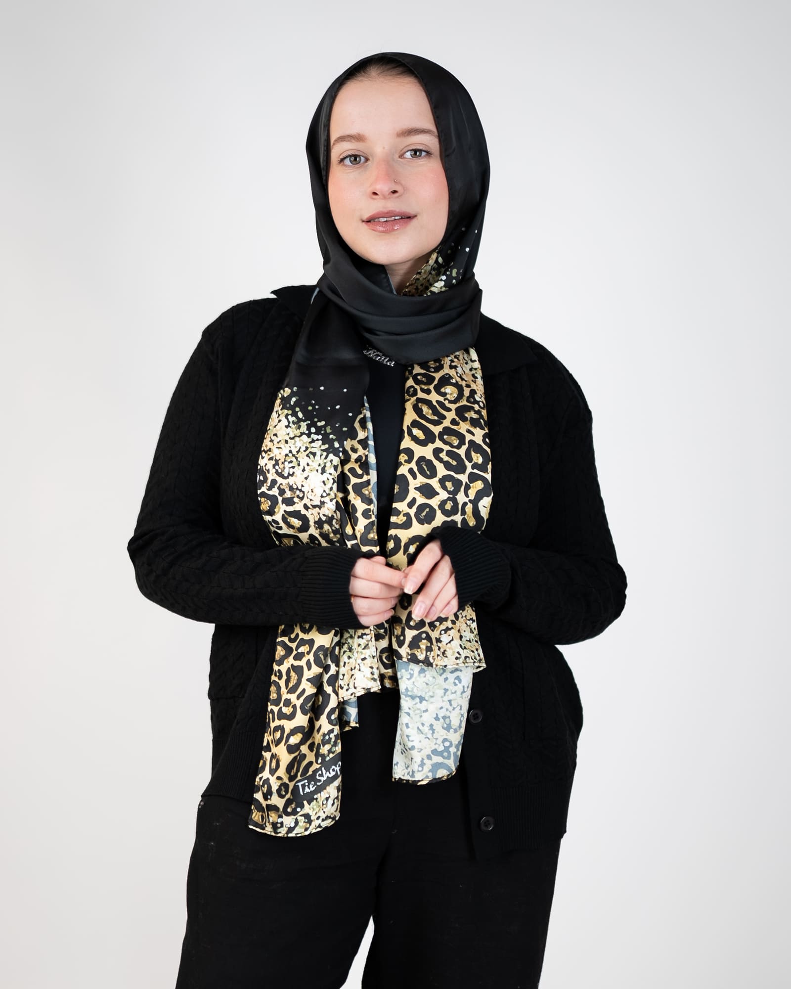 Tie Shop | Printed Satin Scarf