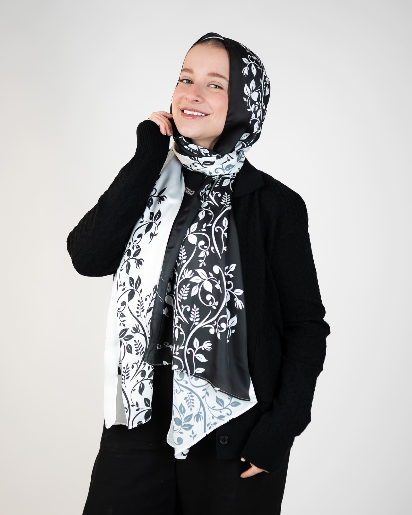 Tie Shop | Printed Satin Scarf