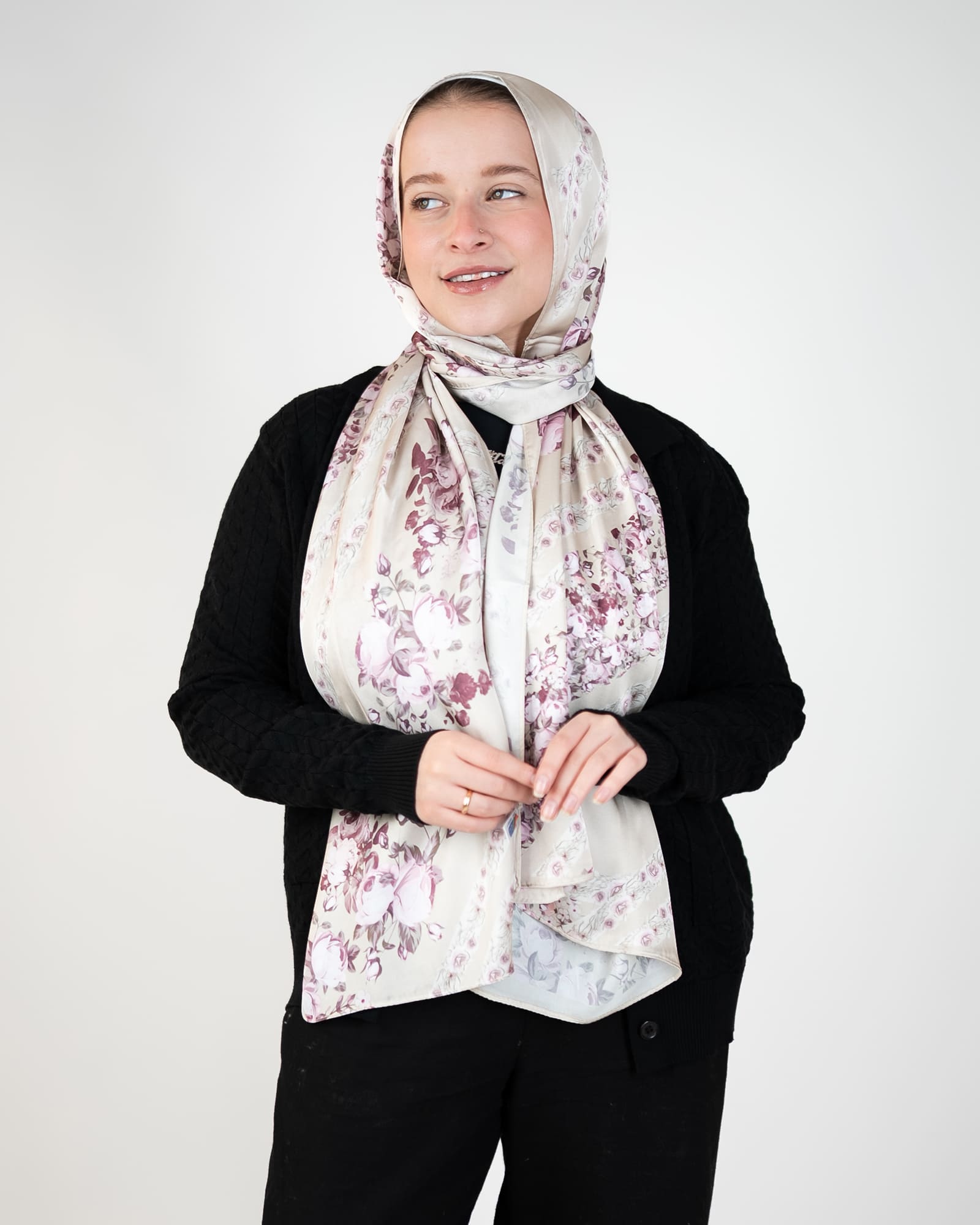 Tie Shop | Printed Satin Scarf