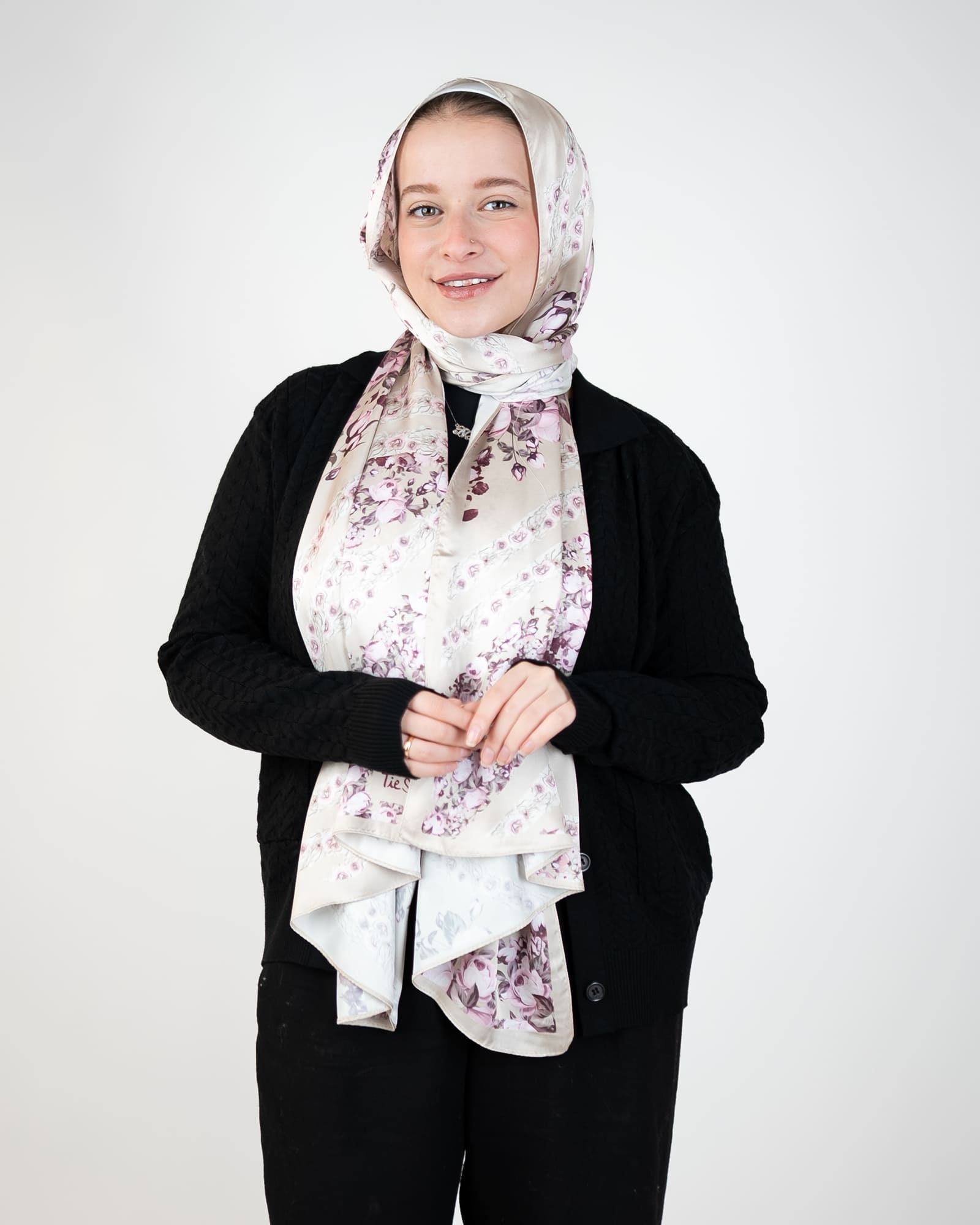 Tie Shop | Printed Satin Scarf