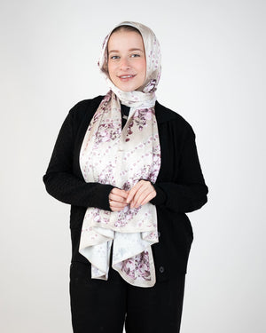 Tie Shop | Printed Satin Scarf