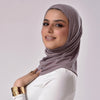 Classy Turban - Mauve Grey