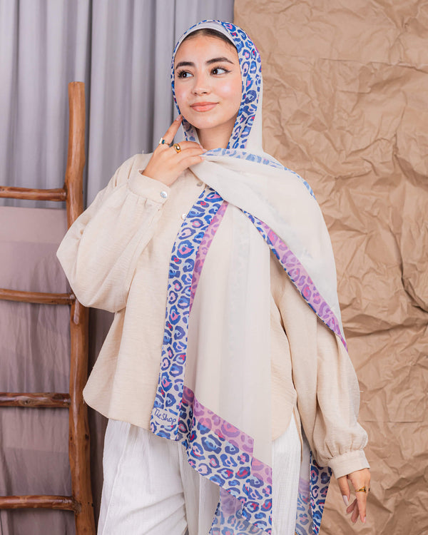 Tie Shop | Chi-Chi Chiffon Scarf | طرحه شيفون| حجاب شيفون	