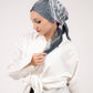 Square Printed Crepe Chiffon