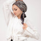 Square Printed Crepe Chiffon