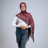 Marble scarf - Maroon