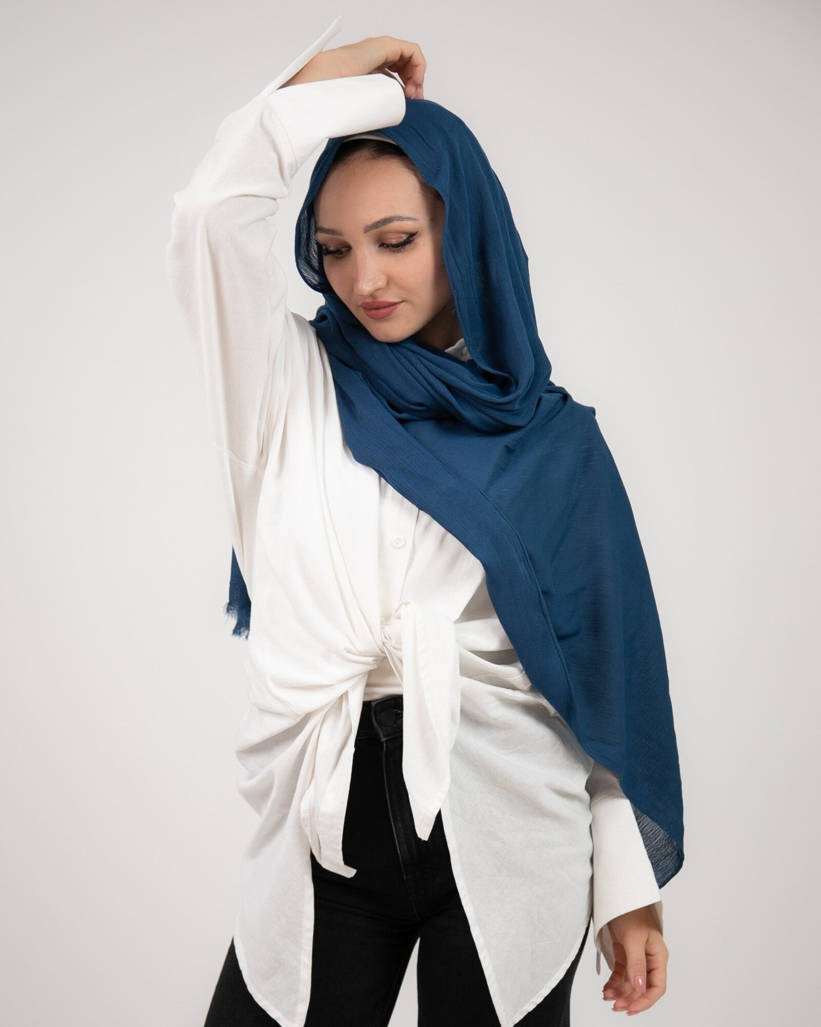 Tie Shop | Crinkled Modal Scarf