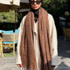 Warm Shawl - Brown