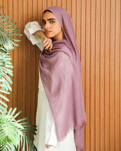 Plain Linen Scarf