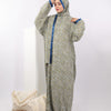 Lilly Viscose Isdal - Grey & Blue