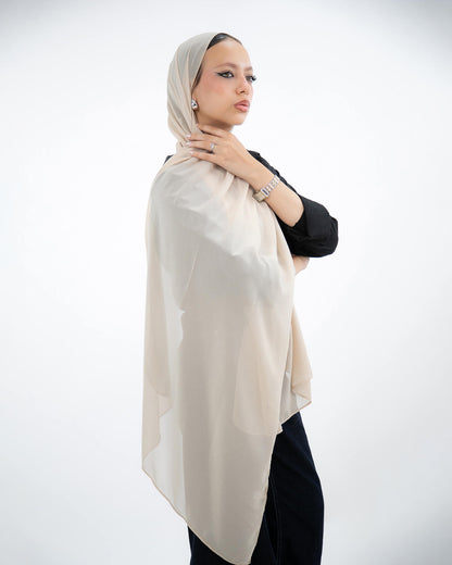 Shimmery Chiffon Scarf