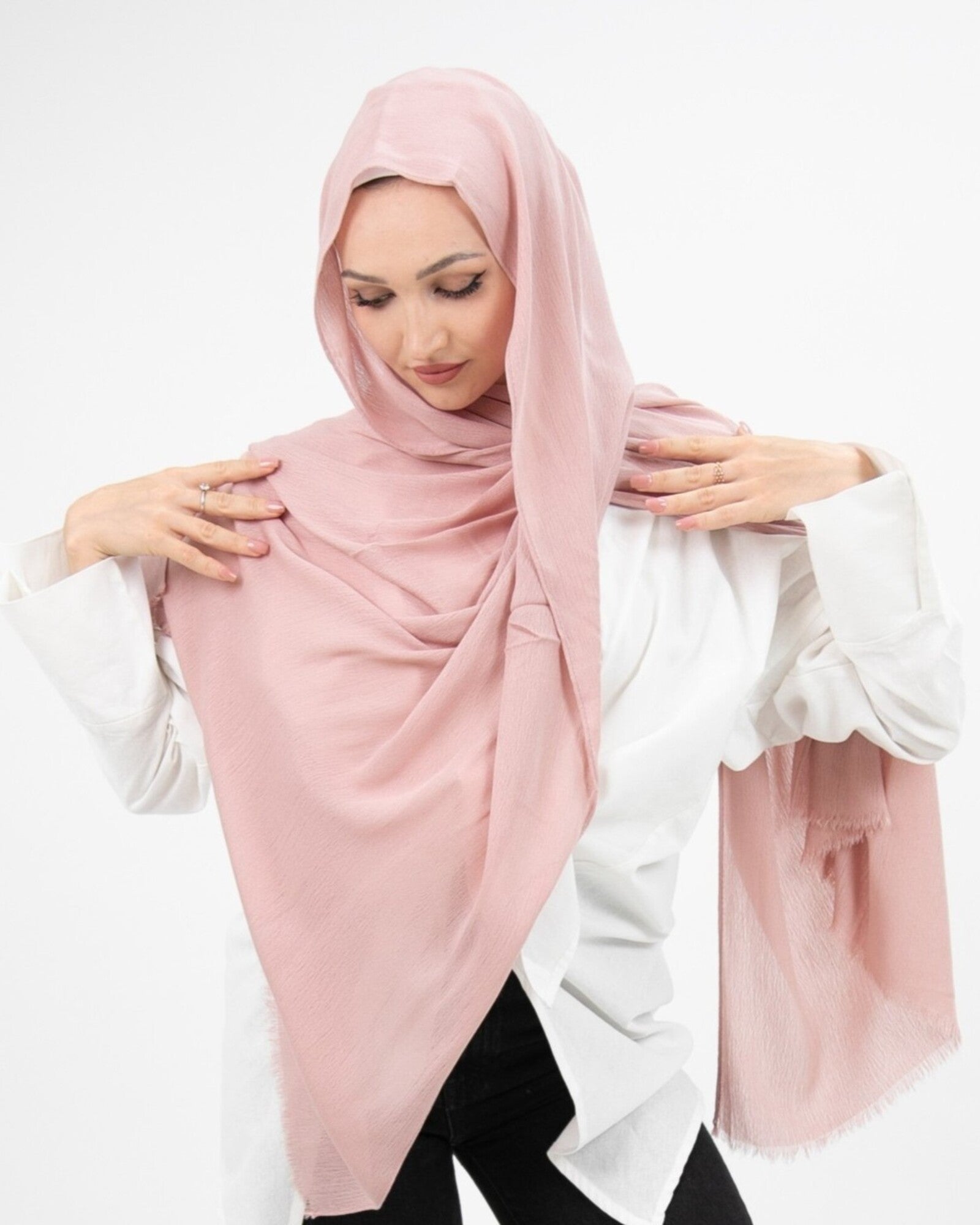 Tie Shop | Crinkled Modal Scarf