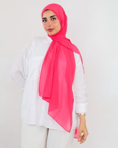 Tie Shop | Blush Pink | Chiffon Scarf