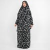Printed Viscose Isdal Two Pieces - Black - White