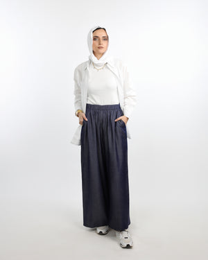 Tie Shop | Flowy Denim Pants
