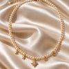Moon & Star Necklace - Gold