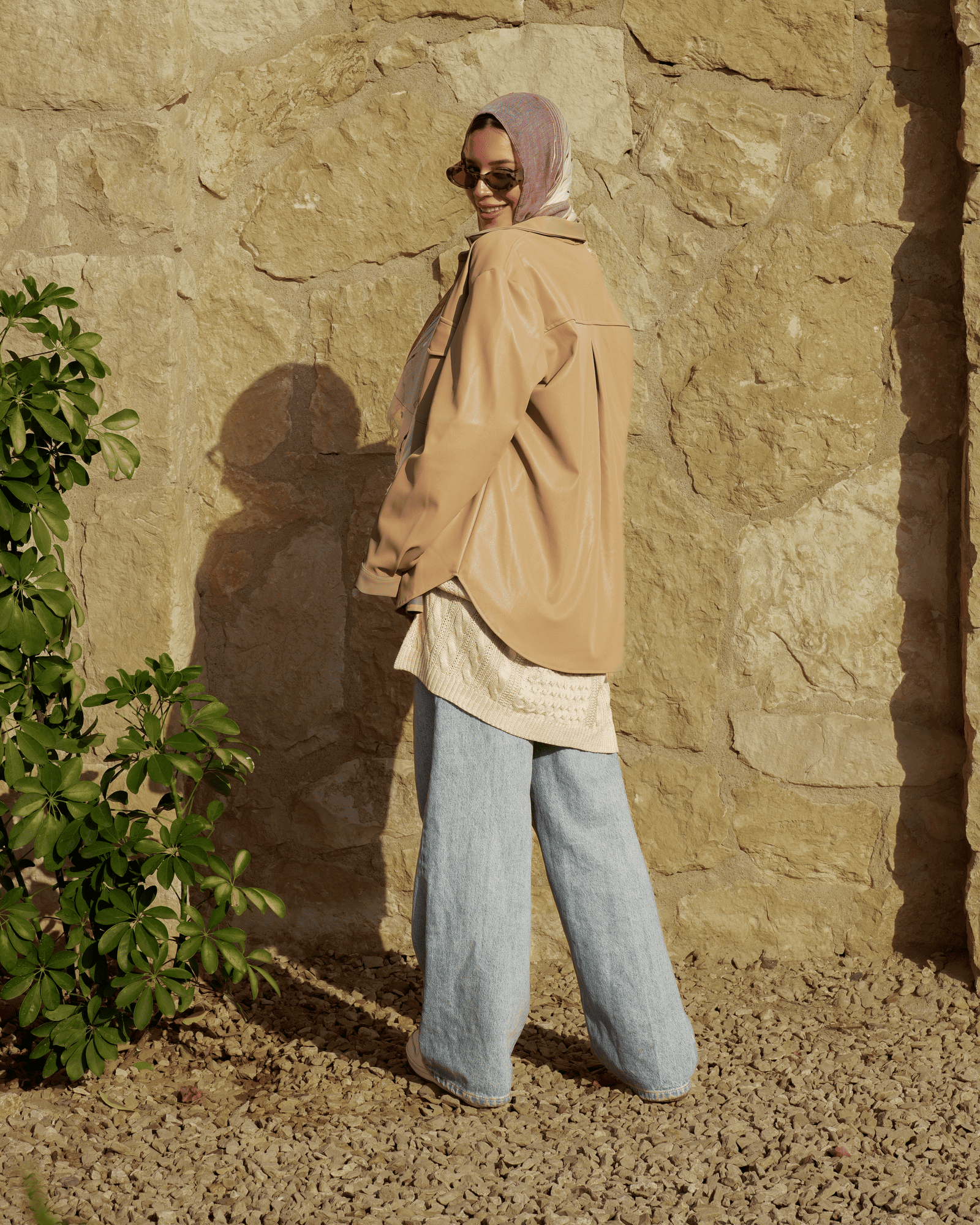 Tie Shop | Luna Leather Shirt | Elegant Leather Overshirt