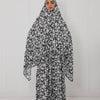 Printed Viscose Isdal Two Pieces - Black - White