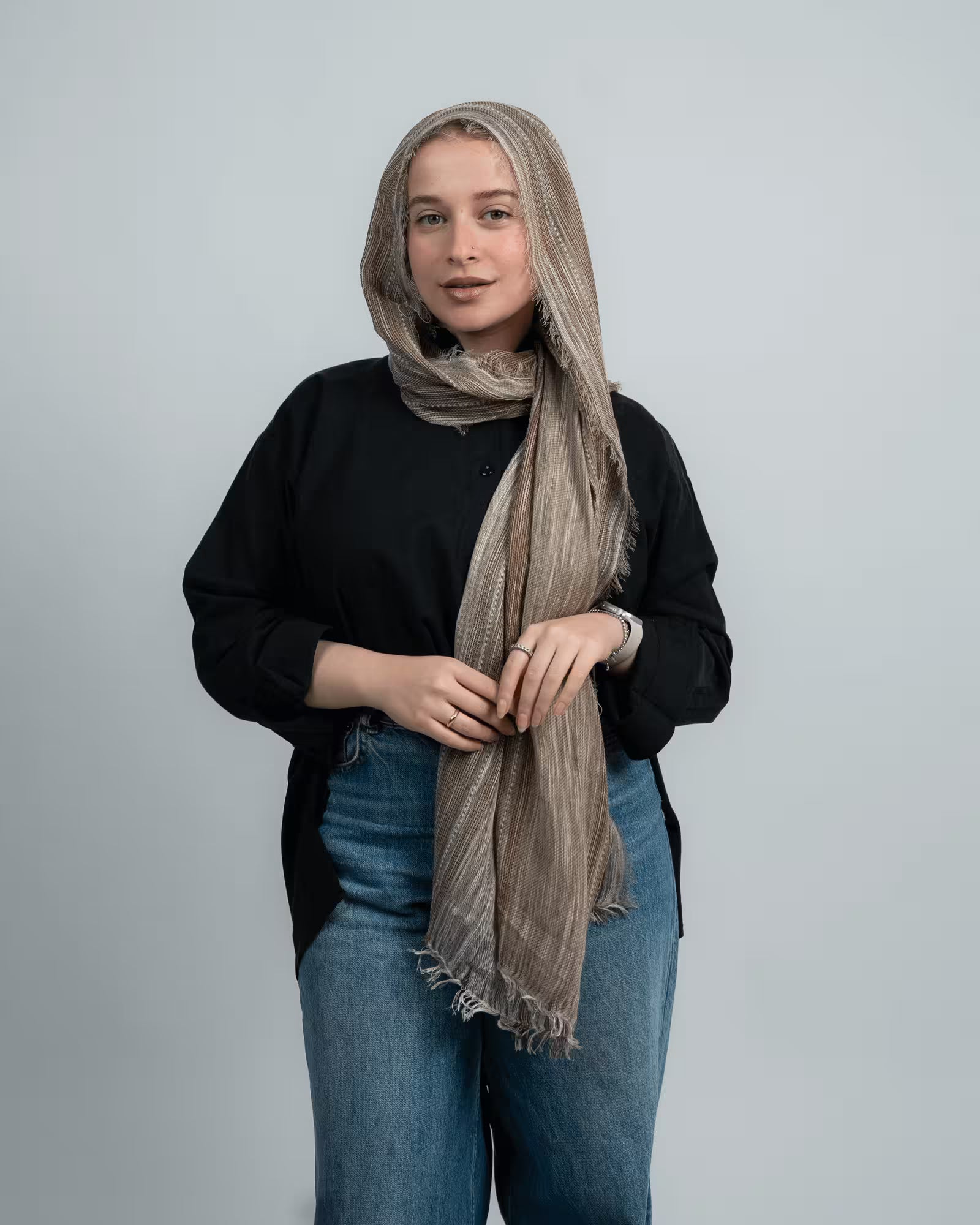 Tie Shop | Edgy Scarf | Elegant & Modern Hijab