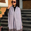 Elegant Shawl - Purple - Light Purple