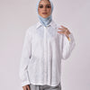 Flowery Shirt - White~