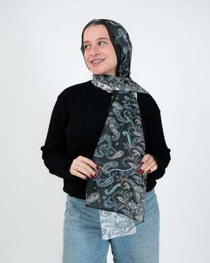 Tie Shop | Chi Chi Chiffon Scarves | Calm Blend