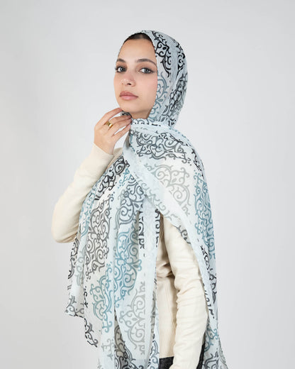 Tie Shop | Digital Crinkled Hijab