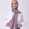 Classy scarf & Bonnet - Dusty Mauve