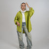 Linen Shirt - Light Lime Green